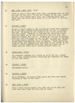 Moe Howard's 30pp. Script Dated October 1939 for The 1940 Three Stooges Film ''Rockin' thru the Rockies'' With Working Title ''Nell's Belles'' -- Moe's Annotations Including Signature -- Very Good